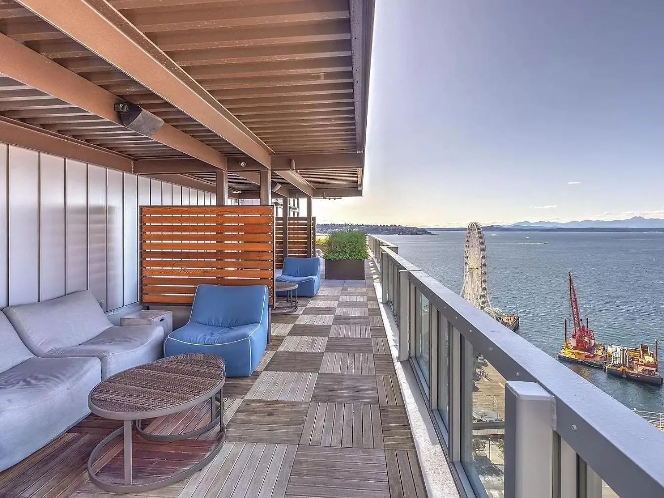 Luxury 1Bedroom 1Bath Ferris Wheel Water Views Seattle United States